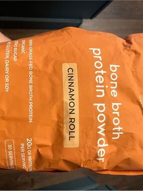 TD Wellness Bone Broth Protein Powder - Cinnamon Roll